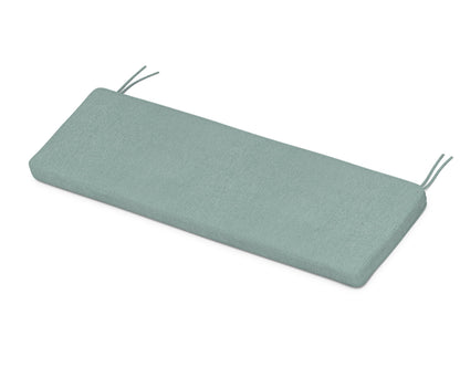 Martha Stewart by POLYWOOD® Chinoiserie Bench Seat Cushion in Glacier Spa