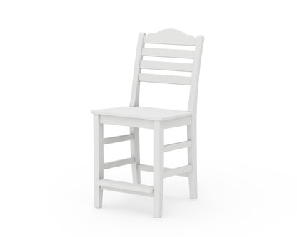 Draper James™ by  POLYWOOD® Savannah Counter Side Chair in White