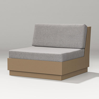 PW Designer Series Elevate Modular Armless Chair in Vintage Sahara / Grey Mist