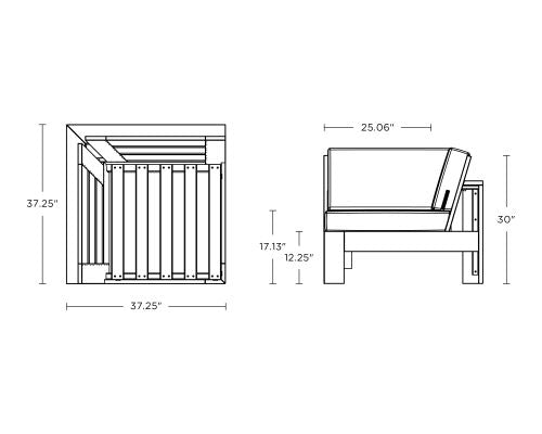 Latitude Modular Corner Chair