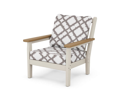 Chippendale Deep Seating Chair - Sand
