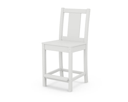 POLYWOOD® Prairie Counter Side Chair in White