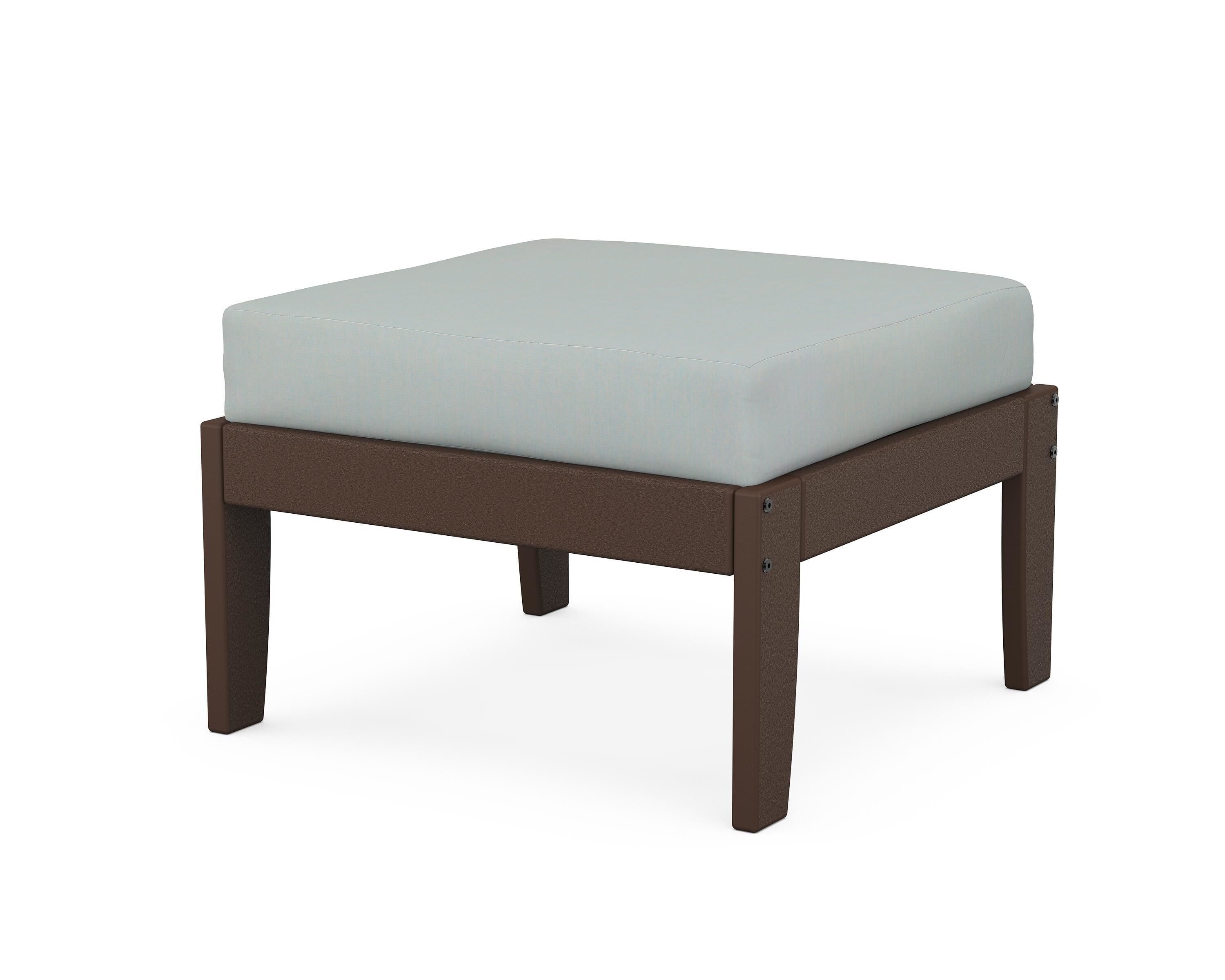 Unbranded Modular Ottoman - Classic in Mahogany / Spa