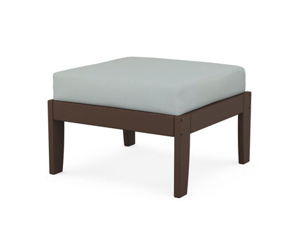Unbranded Modular Ottoman - Classic in Mahogany / Spa