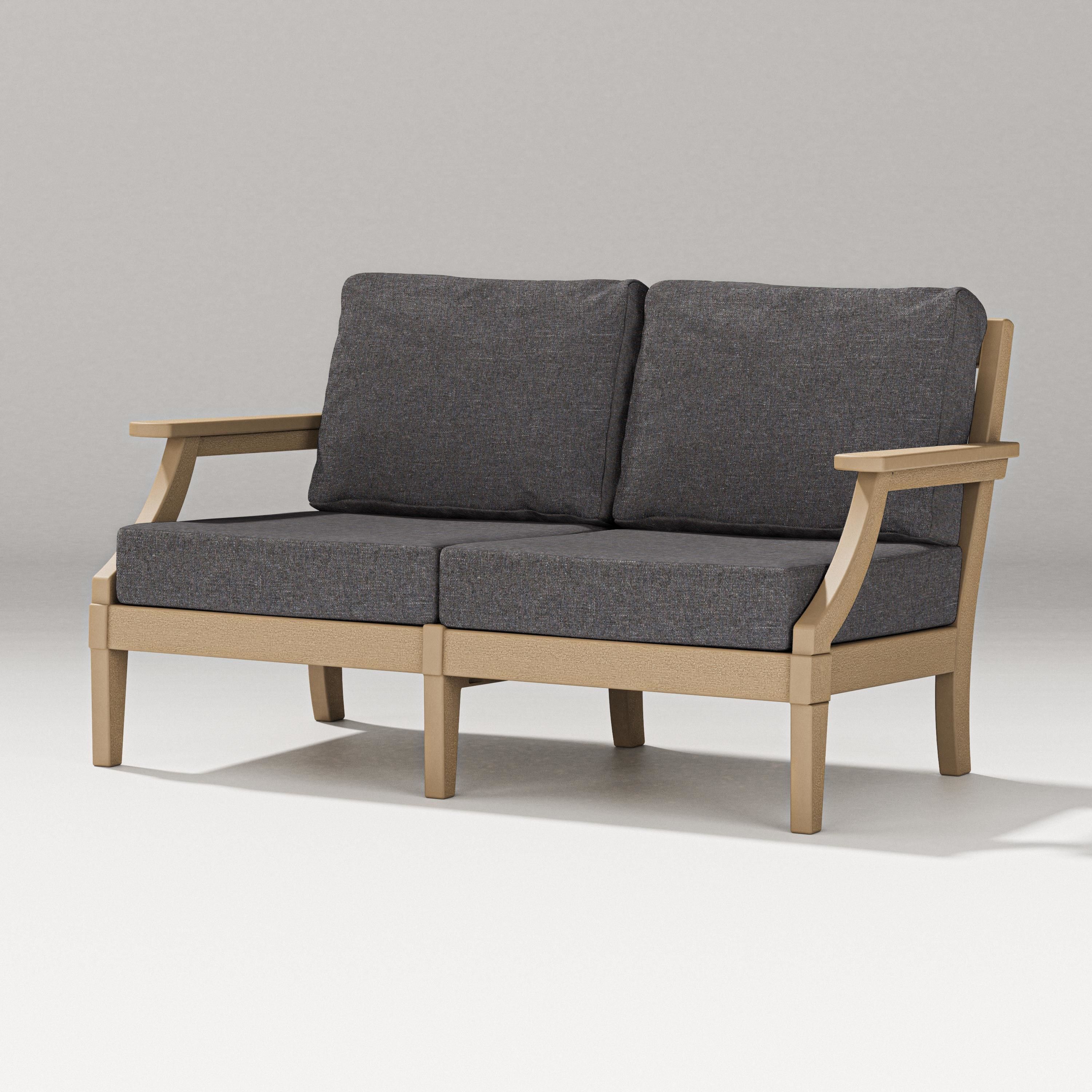 PW Designer Series Estate Loveseat in Vintage Sahara / Ash Charcoal