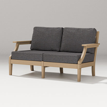 PW Designer Series Estate Loveseat in Vintage Sahara / Ash Charcoal