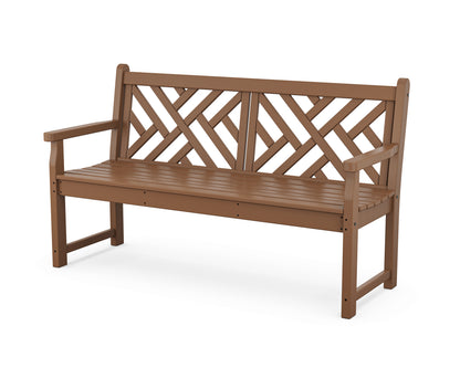 POLYWOOD® Chippendale 60" Bench in Teak