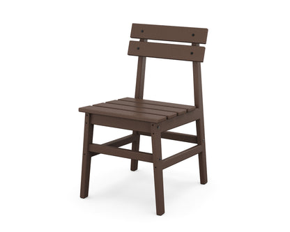 POLYWOOD® Modern Studio Plaza Chair (Single) in Mahogany