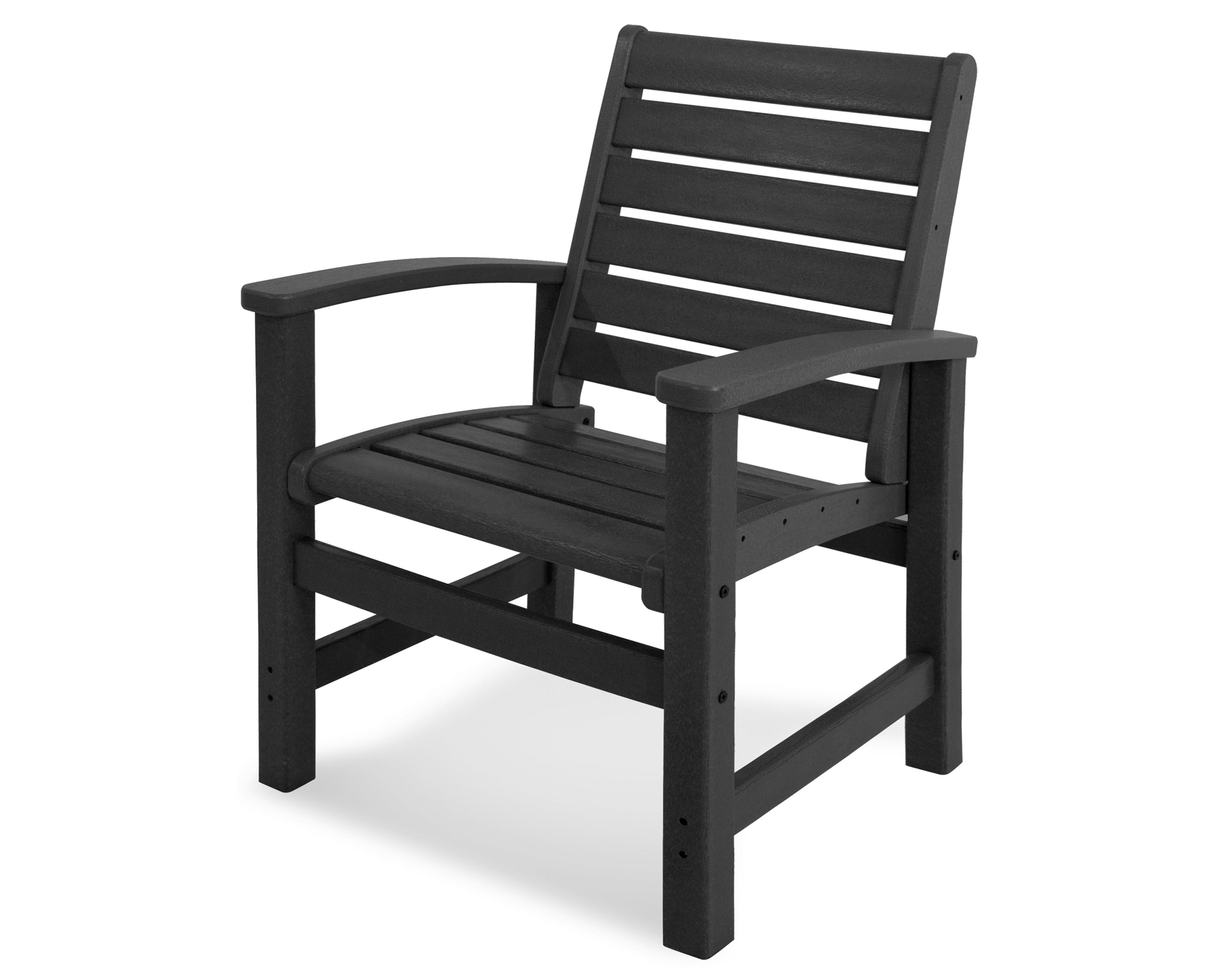POLYWOOD® Signature Dining Chair in Black