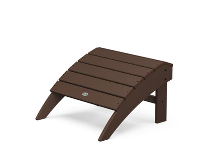 POLYWOOD® Vineyard Adirondack Ottoman in Mahogany