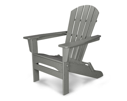 POLYWOOD® Palm Coast Folding Adirondack in Slate Grey