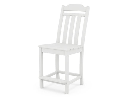 Country Living Cottage Counter Side Chair in White