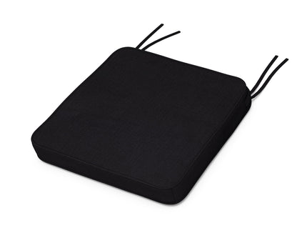 Martha Stewart by POLYWOOD® Chinoiserie Side Chair Seat Cushion in Midnight Linen