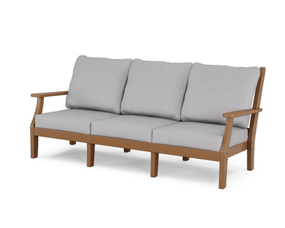 Country Living Wovendale Deep Seating Sofa in Teak / Granite