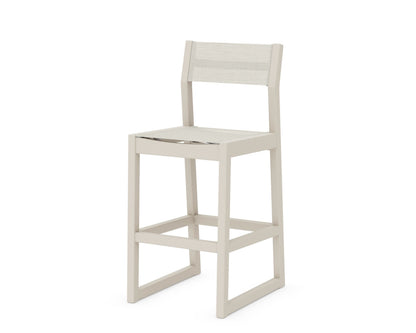 POLYWOOD® EDGE Sling Bar Side Chair in Sand / Parchment Sling