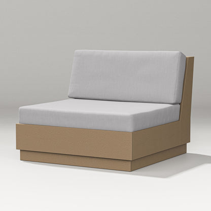PW Designer Series Elevate Modular Armless Chair in Vintage Sahara / Granite