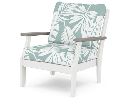 Braxton Deep Seating Chair - White