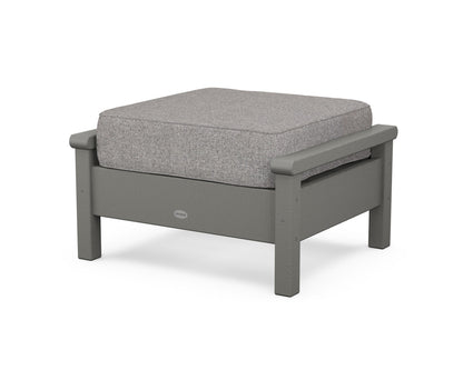 POLYWOOD® Harbour Deep Seating Ottoman in Slate Grey / Grey Mist