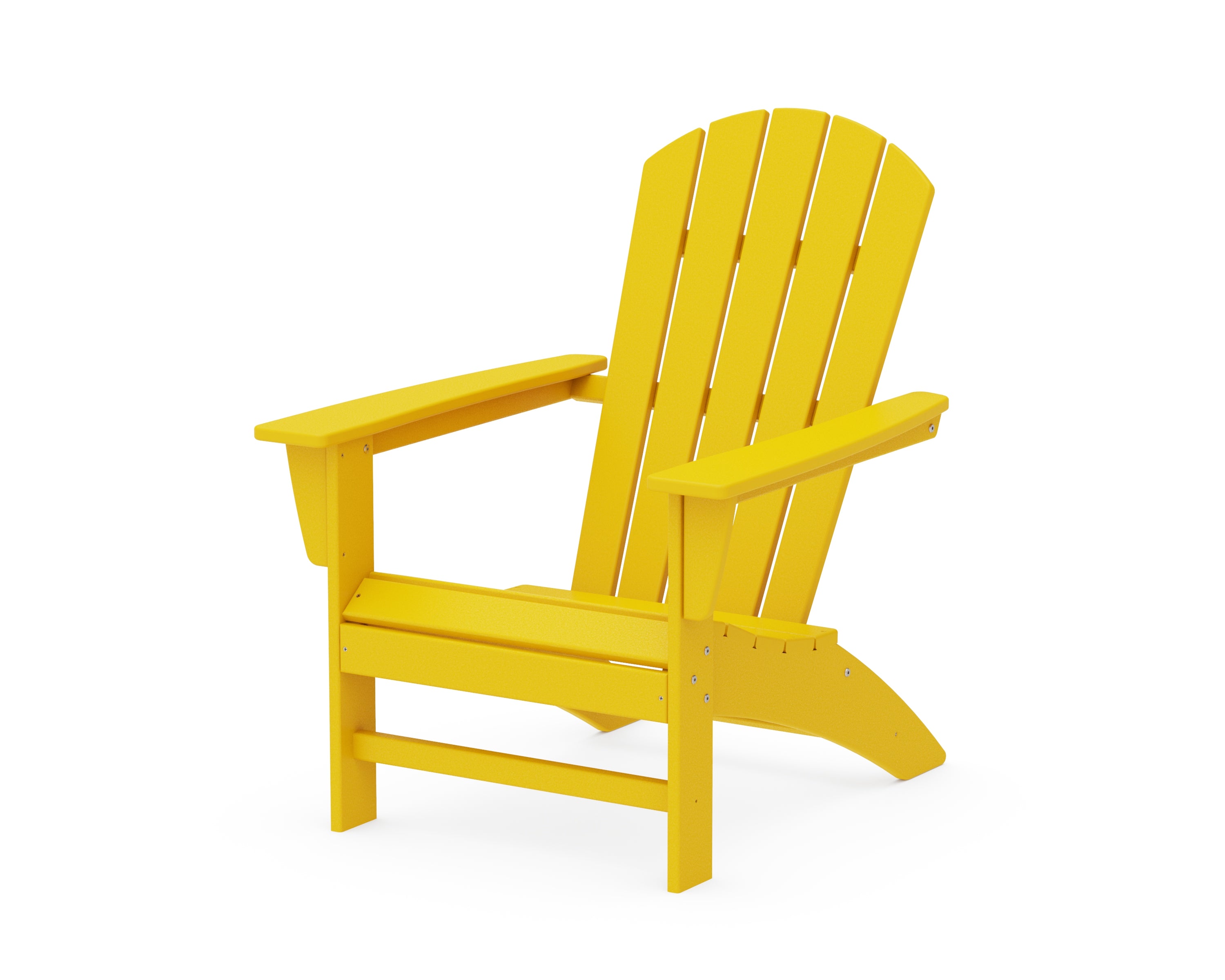 POLYWOOD® Nautical Adirondack Chair in Lemon