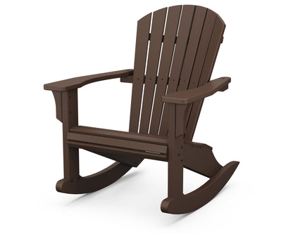 POLYWOOD® Seashell Rocking Chair in Mahogany