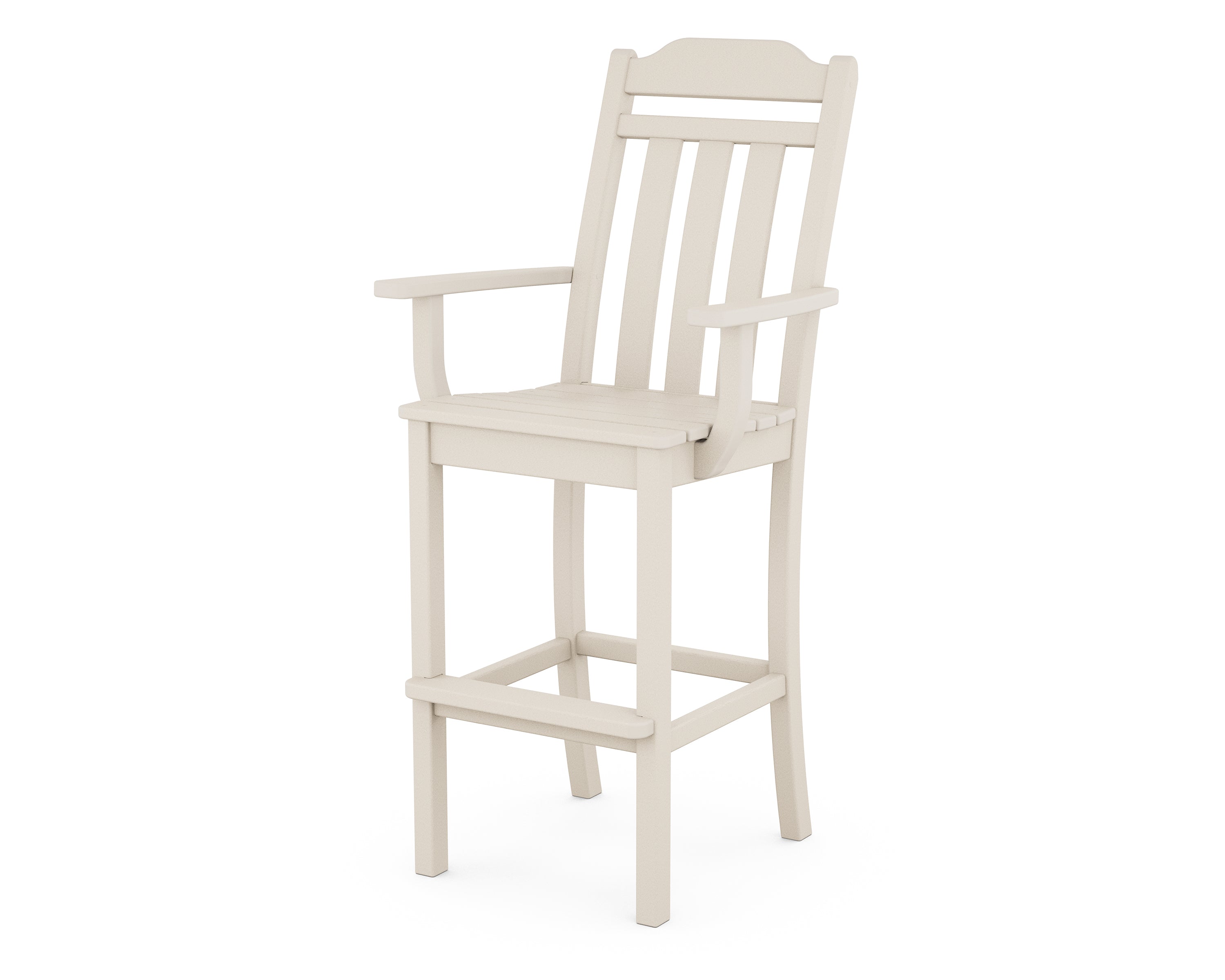 Country Living Cottage Bar Arm Chair in Sand