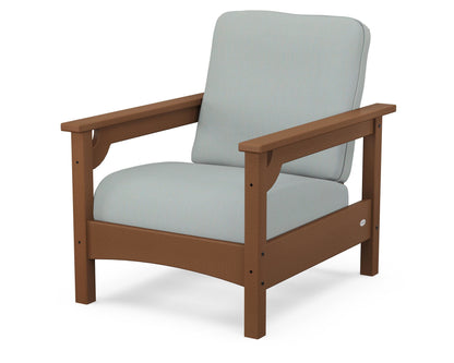 POLYWOOD® Club Chair in Teak / Spa