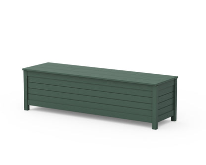 POLYWOOD® Nautical 60" Storage Bench in Green