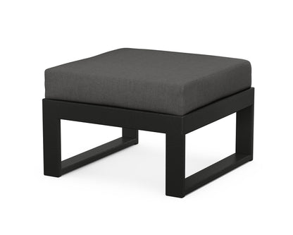 Unbranded Modular Ottoman - Modern in Black / Spectrum Carbon