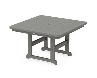 POLYWOOD® Park 48" Square Table in Slate Grey