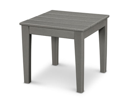 POLYWOOD® Newport 18" End Table in Slate Grey