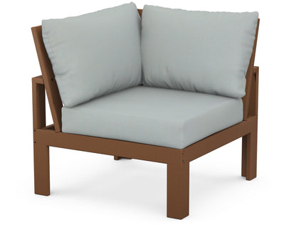 Unbranded Modular Corner Chair in Teak / Spa