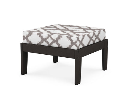 Unbranded Modular Ottoman - Classic in Vintage Coffee / Trellis Grey Mist