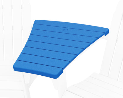 POLYWOOD® 400 Series Angled Adirondack Connecting Table in Pacific Blue