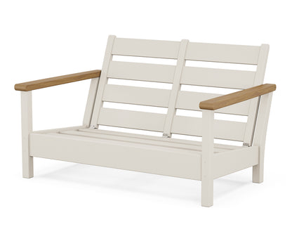 POLYWOOD® Harbour Loveseat Frame in Sand / Natural