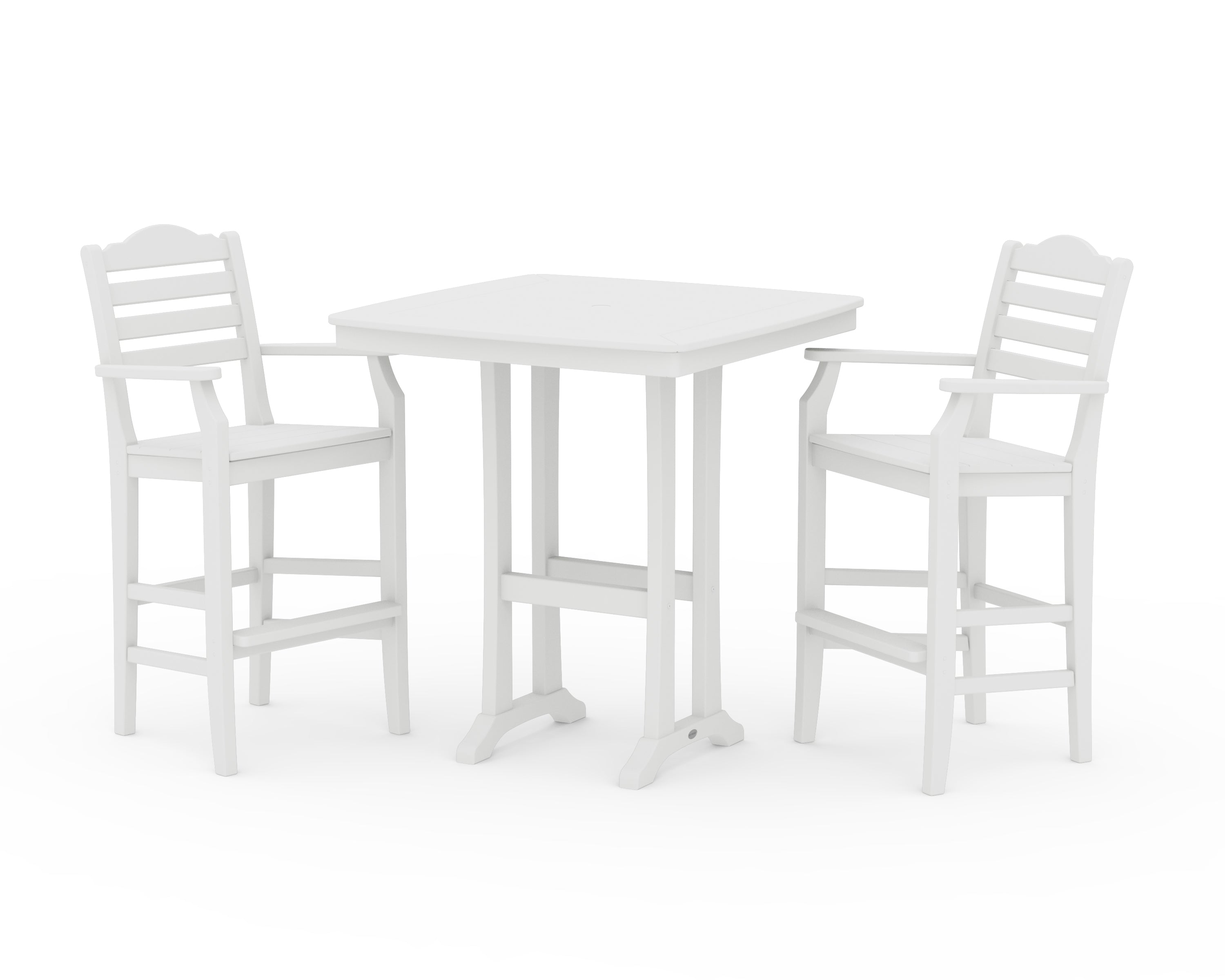 Draper James™ by  POLYWOOD® Savannah 3-Piece Bar Set in White