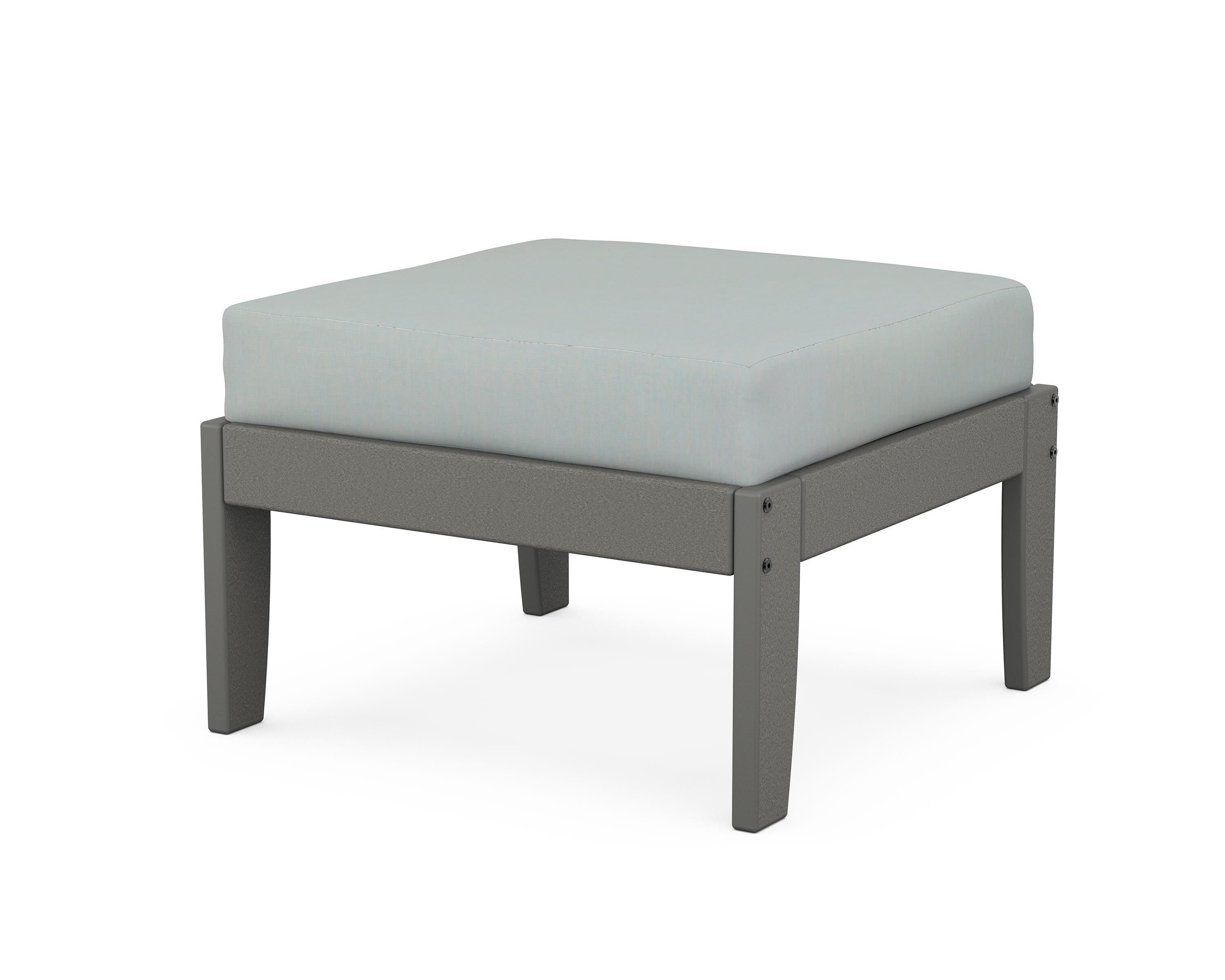 Unbranded Modular Ottoman - Classic in Slate Grey / Spa