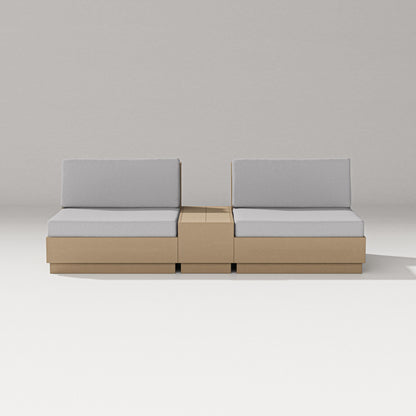 PW Designer Series Elevate Lounge Chair Set in Vintage Sahara / Granite
