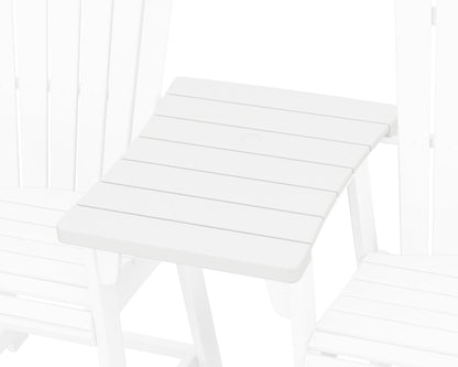 POLYWOOD® 600 Series Straight Adirondack Dining Connecting Table in White