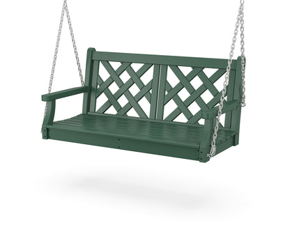 Country Living Wovendale 48" Swing in Green