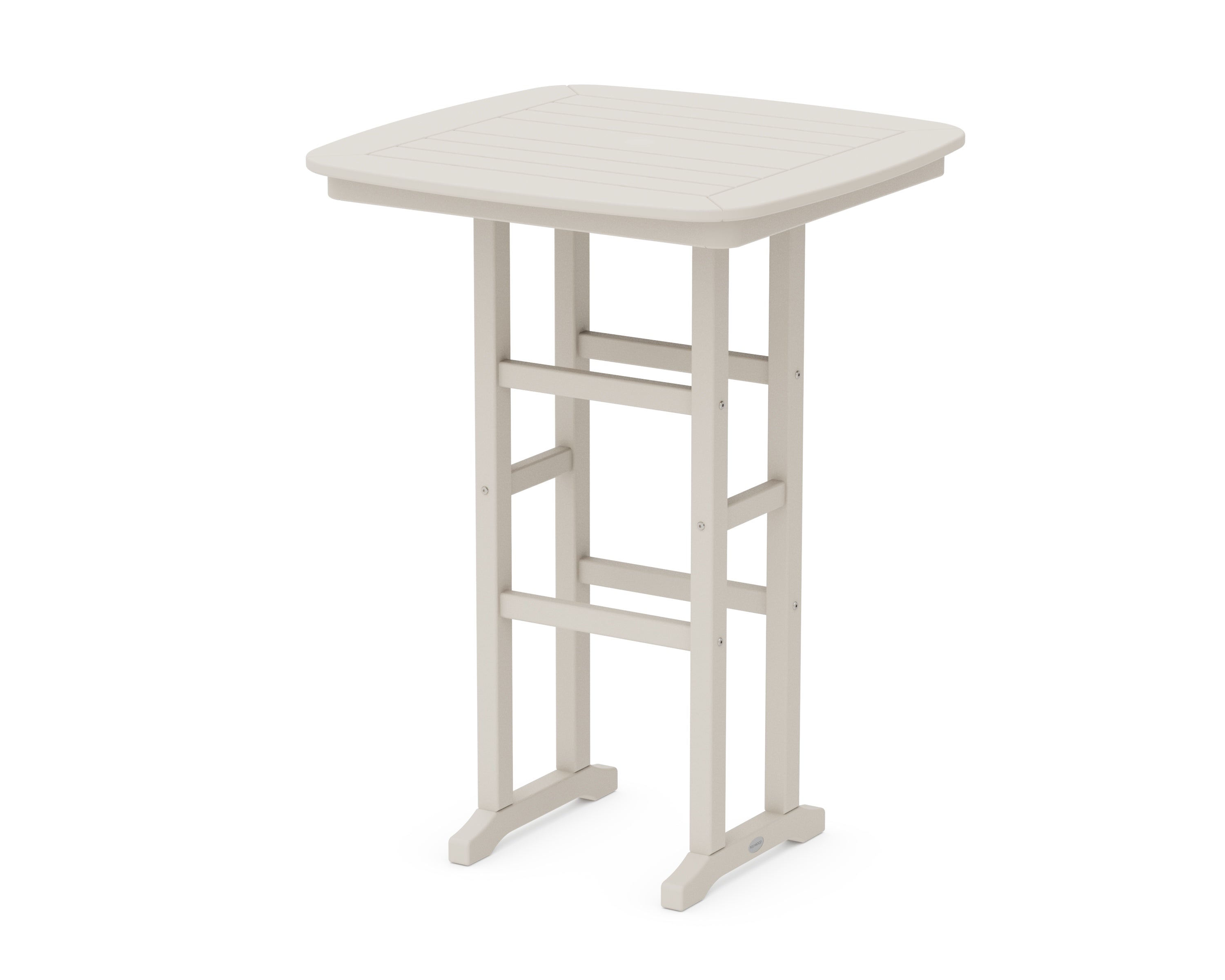 POLYWOOD® Nautical 31" Bar Table in Sand