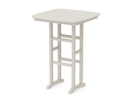 POLYWOOD® Nautical 31" Bar Table in Sand