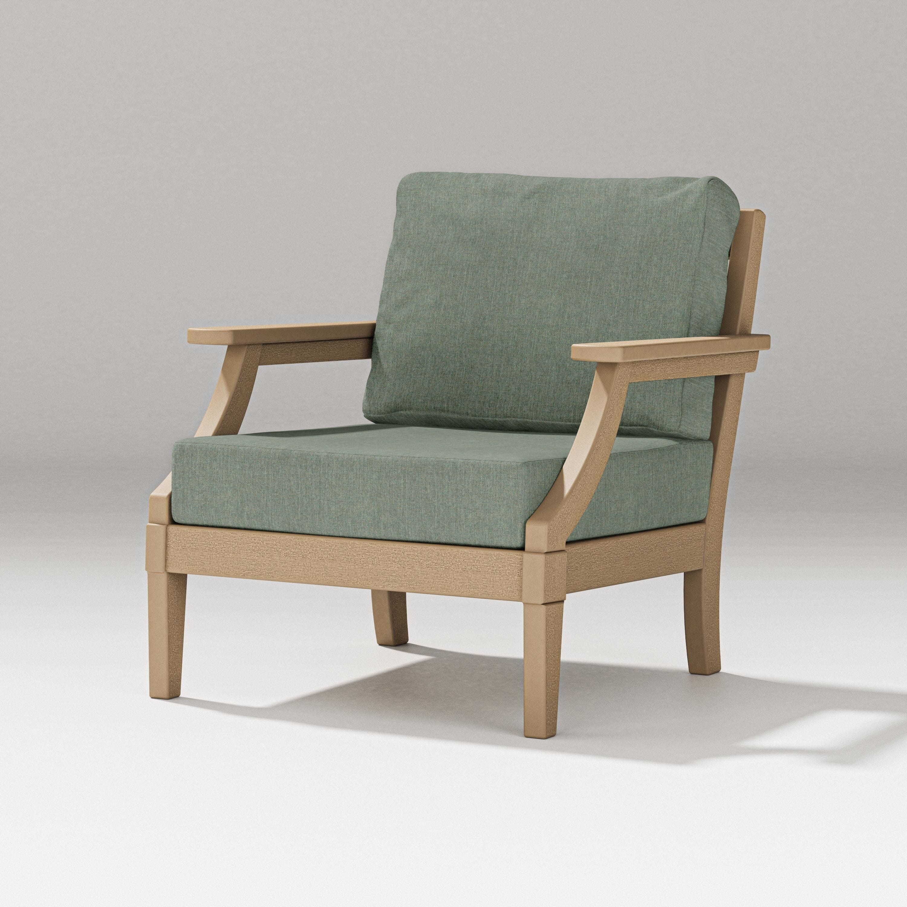PW Designer Series Estate Lounge Chair in Vintage Sahara / Cast Sage