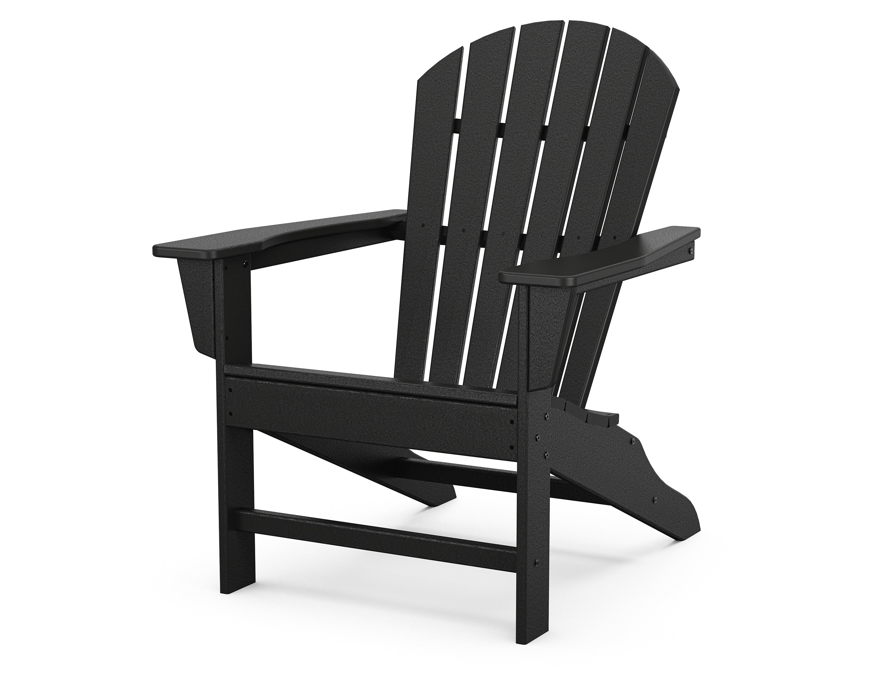 POLYWOOD® South Beach Adirondack in Black