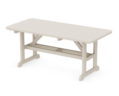 POLYWOOD® Park 33" x 70" Harvester Picnic Table in Sand