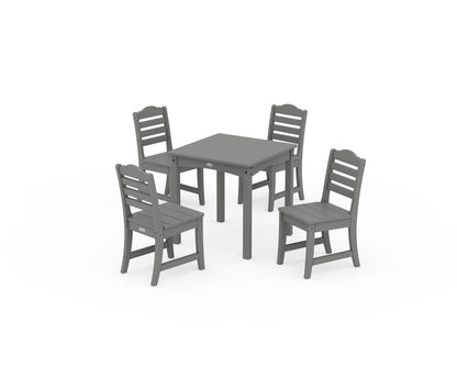 POLYWOOD® Savannah Kids 5-Piece Dining Set in Slate Grey