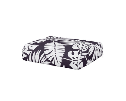 POLYWOOD® Club Ottoman Cushion in Leaf Navy