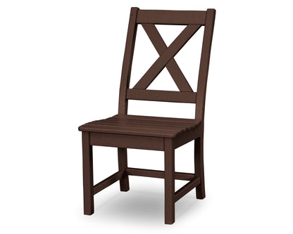 POLYWOOD® Braxton Dining Side Chair in Mahogany