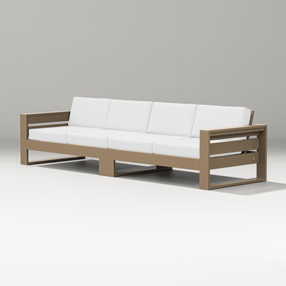 PW Designer Series Latitude Straight Sectional in Vintage Sahara / Natural