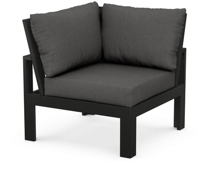 Unbranded Modular Corner Chair in Black / Spectrum Carbon