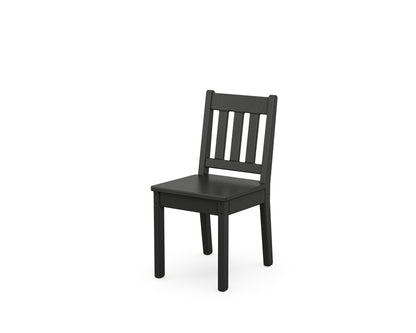 POLYWOOD® Kids Vineyard Dining Chair in Black